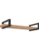 regały i półki Półka Wisząca na Ścianę Dąb Craft 80 cm Loftowa Nowoczesna 5