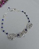naszyjniki - inne Naszyjnik oryginalny kryształ górski lapis lazuli wire wrapping 2