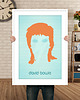 plakaty David Bowie - plakat fine art 50x70 cm 3