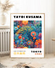 plakaty PLAKAT dekoracyjny , Yayoi Kusama, wystawowy, kwiaty 1