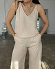 topy damskie Top Lolita pearl beige 2