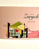 grafiki i ilustracje Hotel Pawilon w Zurychu kolorowy 4