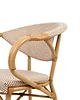 krzesła Krzesło CAFE BISTRO PARIS ARM jasnobrązowe rattan 3