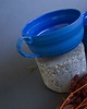 kubki i filiżanki Niebieska porcelanowa filiżanka SO BLUE 2