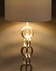lampy stołowe Lampa stołowa 55x25x25 cm CATENA z czarną podstawą 1