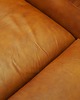 sofy i szezlongi Sofa skórzana ruda, włoski design, lata 70, produkcja: Włochy 9
