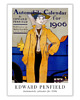 plakaty Plakat reprodukcja Edward Penfield 'Automobile calendar for 1906' 1