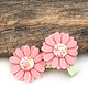 ozdoby do włosów dla dzieci Spinki do włosów różowe kwiatki Adele 5