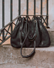 torby na ramię Marlena czarna torba z naturalnej wytrzymałej skóry od LadyBuq 1
