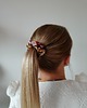 gumki do włosów Gumka jedwabna, scrunchie, frotka jesienne kwiaty MIDI 1