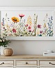 grafiki i ilustracje PLAKAT kwiaty polne, łąka akwarela, dekoracja ścienna 3