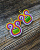 kolczyki soutache Nubi- Etniczne i kolorowe kolczyki soutache 1