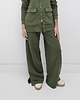 komplety damskie Kamiko luźny komplet z długą bluzą - Khaki 2