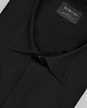 koszule męskie Koszula męska mozza 00489 na spinki czarny slim fit 1