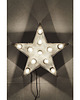 dekoracje świetlne Lampa kinkiet gwiazda Star na 11 żarówek vintage 3