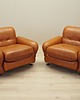 fotele Fotel skórzany, włoski design, lata 70, produkcja: Włochy 9