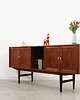 komody i szafki Sideboard tekowy, duński design, lata 70, produkcja: Dania 2