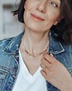 chokery Choker z różowych kamieni naturalnych Morganit Rodonit Perły Kryształ 5