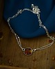 chokery Krótki naszyjnik choker z bursztynem 2