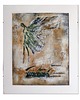 obrazy Wojownik, obraz w technice mieszanej, collage 1