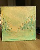 obrazy Rozlewisko / obraz strukturalny by Magda Kubiak 50x50 cm oryginał 1