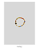 Pierścionki elastyczne Mx&Mch pierścionek z jaspisem dalmatyńskim 1