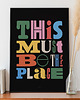 plakaty This must be the place Talking Heads - plakat B2 50x70 1