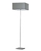 lampy podłogowe Klasyczna lampa stojąca z kwadratowym abażurem 40x40 PRAGA 3