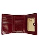 portfele damskie Skórzany portfel damski  z biglem, lakierowany Czerwony 4