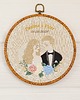 Ślub - inne Personalizowana pamiątka ślubna, haft w oprawie vintage 5