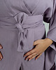 sukienki mini damskie Lniane kimono nr 7 100% LEN 1
