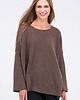 swetry damskie  Sweter Oversize  Alaska Tabaczkowy 1