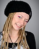 czapki damskie DreadLove Mono 01 - CZARNA 3