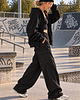 bluza z kapturem damska Bluza Hoodie Zip - Black 2