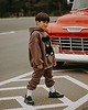 bluzy dla chłopców Dres oversize Mocha Teddy 2