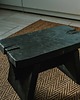 stołki Czarny Stołek - Taboret 35x20x22 Woodwasp 1