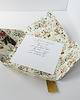 zaproszenia i kartki na ślub Kartka ślubna kopertówka kwiatowa zielona 2