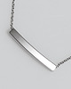 srebrne naszyjniki Simple Bar v Silver 2