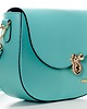 torby na ramię Torebka skórzana na ramię - turkus  (6467) 2