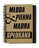 notatniki i albumy Młoda, piękna, mądra & spłukana, notatnik 1
