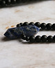 biżuteria męska UNIKAT: lapis lazuli, onyks - naszyjnik męski / unisex 2