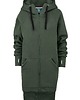 bluza z kapturem damska Bluza rozpinana LUZAK khaki 1