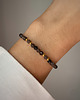 bransoletki z kamieni naturalnych Bransoletka na gumce obsydian ochrona i odwaga 2