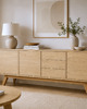 komody Komoda Bufetowa "XL" Niska / Komoda pod telewizor / Sideboard / 200cm 1
