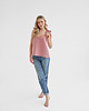 topy damskie Lniany Top MEADOW DUSTY PINK 2