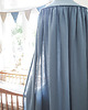 namioty i tipi dla dzieci Lniany baldachim - DUSTY BLUE 3