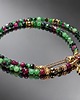 chokery Zoisyt z rubinem vol. 2 - choker /04.10.26/ - Szlachetna kolekcja 2