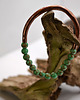 bransoletki - inne Bransoletka miedziana handmade z koralikami: turkus 1