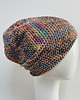czapki damskie Kolorowa czapka całoroczna przejściowa cienka all season S/M 3
