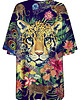 t-shirt damskie DR.CROW T-shirt Damski Oversize Hidden Leopard 1